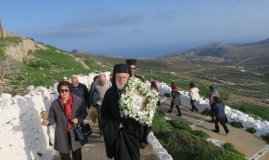 Ποιμαντική επίσκεψη του Σεβασμιώτατου κ. Δωρόθεου Β' στη Φολέγανδρο
