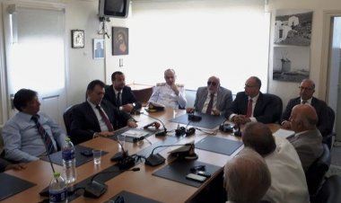 Συνάντηση του Αντιπεριφερειάρχη Κυκλάδων Γ. Λεονταρίτη με τον Υπουργό  Ναυτιλίας και Νησιωτικής Πολιτικής, Π. Κουρουμπλή στη Σίφνο