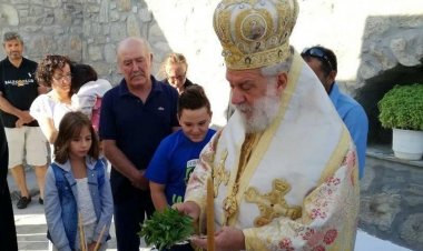 Θυρανοίξια Ιερού Παρεκκλησίου στην Μύκονο τέλεσε σήμερα ο Σεβασμιώτατος κ. Δωρόθεος Β΄