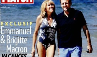 Ινκόγκνιτο στην Πάρο ο Μακρόν με την Μπριτζίτ!!