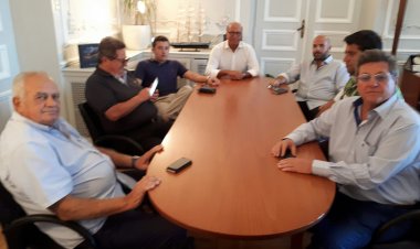 Συνάντηση του Αντιπεριφερειάρχη Κυκλάδων με τους πλοιοκτήτες της "Golden Star Ferries"