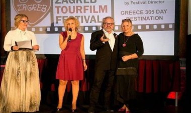 Πρώτο βραβείο στο βίντεο του ΕΟΤ «Greece-A 365-Day Destination» του Αντώνη Κιούκα  και στο Διεθνές Φεστιβάλ του Ζάγκρεμπ