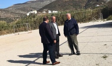 Στην Αμοργό ο Αντιπεριφερειάρχης Κυκλάδων και ο Αντιπεριφερειάρχης Μεταφορών, Ακτοπλοΐας και Επικοινωνιών