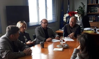 Στη Σαντορίνη ο Αντιπεριφερειάρχης Κυκλάδων Γεώργιος Λεονταρίτης