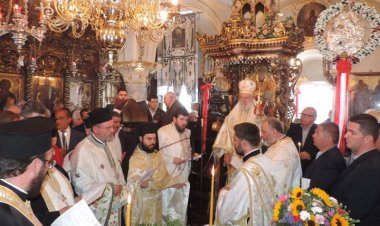 Συγκίνηση στο τεσσαρακονθήμερο μνημόσυνο του Αοιδίμου Ηγουμένου της Ι. Μονής Τουρλιανής, Αρχιμ. Φιλαρέτου Γεροντάρη