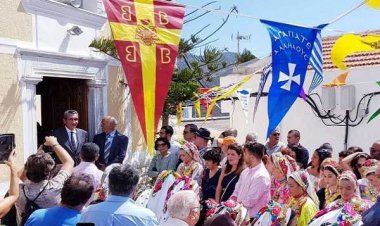 Στην Κάρπαθο για τον Δεκαπενταύγουστο ο Περιφερειάρχης, Γιώργος Χατζημάρκος