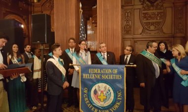 Στην παρέλαση στην 5η Λεωφόρο της Νέας Υόρκης, ο Περιφερειάρχης Ν. Αιγαίου Γιώργος Χατζημάρκος