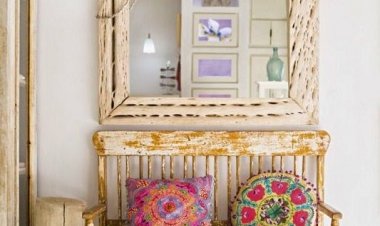 Bohemian style: Μικρές πινελιές χρώματος στον χώρο σας!!