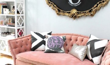 Ονειρεμένη διακόσμηση με συνδυασμούς του Γκρι με Ροδακινί!! (20 Ιδέες)