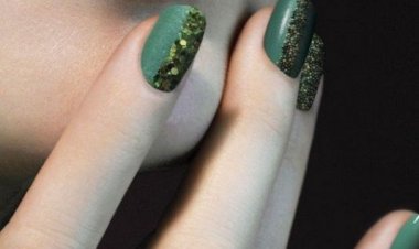 Green nails: 55+1 Iδέες με το επόμενο χρώμα στα νύχια!!