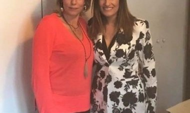 Συνάντηση Θεώνης Λειβαδάρου με την Υπεύθυνη του Τομέα Αθλητισμού της Ν.Δ Αννα Καραμανλή