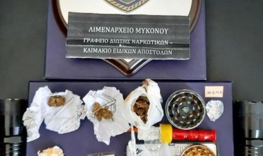Επτά συλλήψεις στη Μύκονο για ναρκωτικά και παράβαση του νόμου περί όπλων