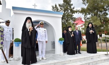 Ο Σεβασμιώτατος Δωρόθεος Β’ στην τελετή Θυρανοιξίων του Ι. Παρεκκλησίου Αγίου Νικολάου Λιμενικού Σώματος – Ελληνικής Ακτοφυλακής