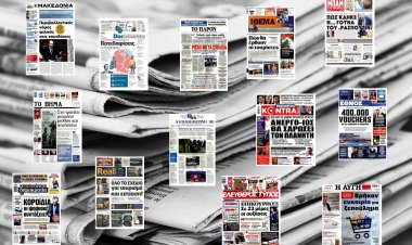 Τα Πρωτοσέλιδα και τα Οπισθόφυλλα των εφημερίδων της Κυριακής 10 Μαΐου 2020