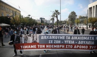 47th anniversary of the Polytechnic - ΚΚΕ για εορτασμό Πολυτεχνείου: Οι αγώνες ούτε αναβάλλονται, ούτε απαγορεύονται