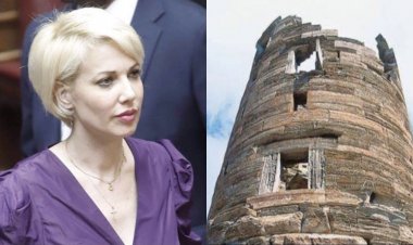 Katerina Monogiou: Αρχίζει η αποκατάσταση του εμβληματικού Μνημείου του Πύργου Αγίου Πέτρου Άνδρου