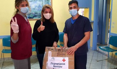 Aegean Islands: Παράδοση rapid tests από την Περιφέρεια στη Σύμη