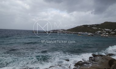 Marine Forecast: Λήψη αυξημένων μέτρων από το Λιμεναρχείο Μυκόνου, την 1/4/2021 λόγω αναγγελίας Θυελλωδών Ανέμων