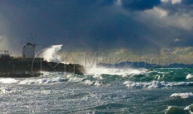 Marine Forecast: Λήψη αυξημένων μέτρων από το Λιμεναρχείο Μυκόνου, λόγω αναγγελίας Θυελλωδών Ανέμων εντάσεως έως 8 Μποφόρ!!