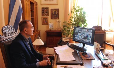 GREECE 2.0 Recovery and Resilience Plan: Ο Δήμαρχος Σύρου συμμετείχε σε τηλεδιάσκεψη για το Εθνικό Σχέδιο Ανάκαμψης και Ανθεκτικότητας