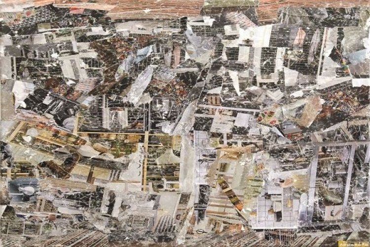 Έκθεση Κολάζ «Openoeuvre» της εικαστικού Τζωρτζίνας Αρμακόλα στην αίθουσα Συριώτη