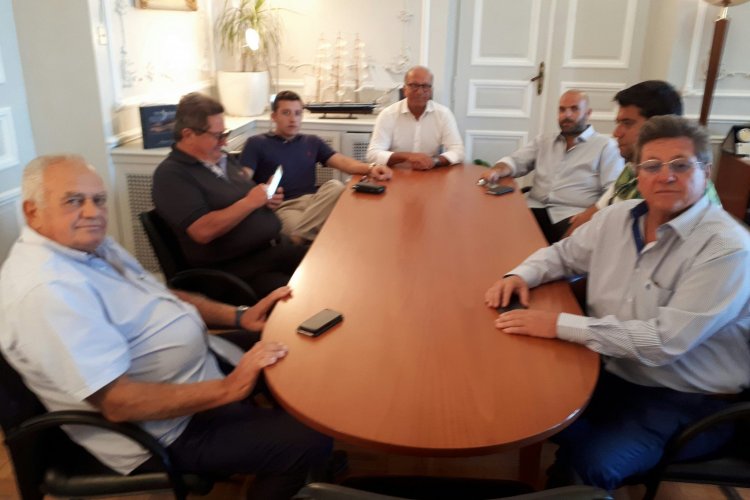 Συνάντηση του Αντιπεριφερειάρχη Κυκλάδων με τους πλοιοκτήτες της "Golden Star Ferries"