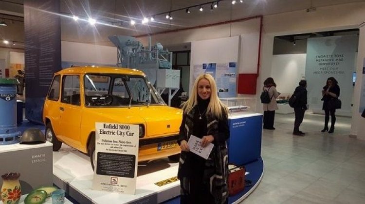 Το Enfield 8000 και αντικείμενα από το Βιομηχανικό Μουσείο Ερμούπολης στην Ιστορική Έκθεση του Δήμου Αθηναίων