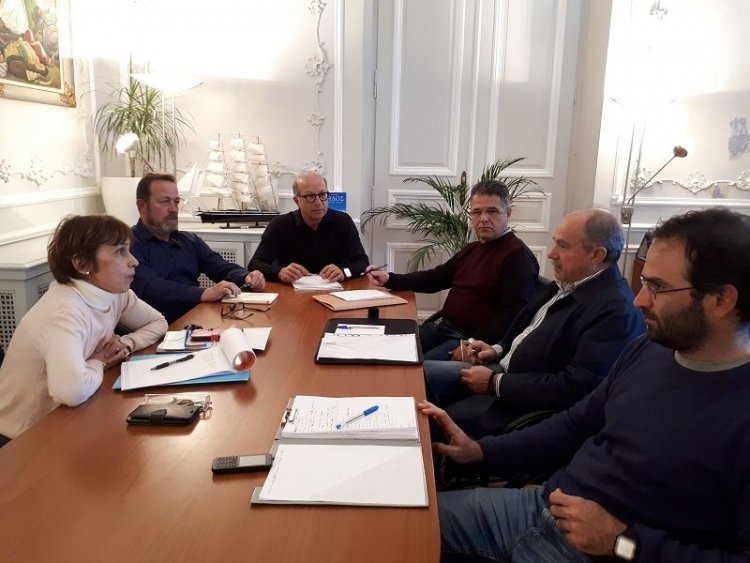 Γόνιμη συνεργασία του Αντιπεριφερειάρχη Κυκλάδων  με τον Δήμαρχο Κύθνου, για την προώθηση αναγκαίων έργων υποδομής του νησιού.