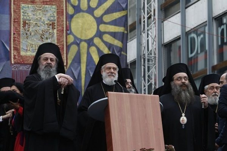 Αποστάσεις Δωρόθεου μέσω realfm από το συλλαλητήριο: Εμείς ήμασταν υπεύθυνοι μόνο για την ομιλία μας