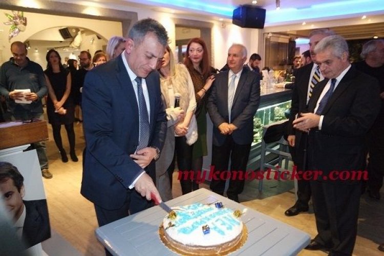 Στη Μύκονο, περιοδεύει ο Βουλευτής Κυκλάδων Γιάννης Βρούτσης