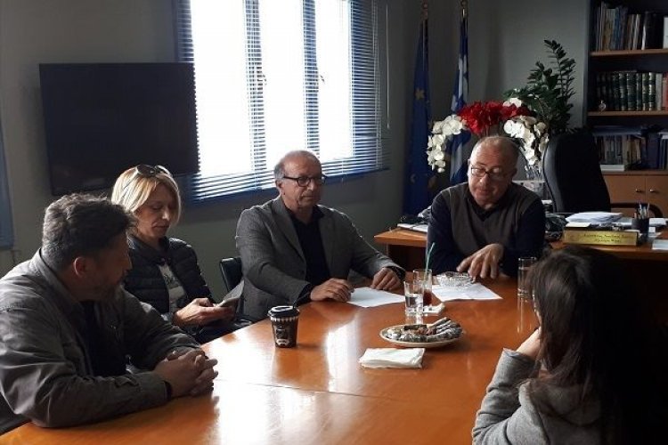 Στη Σαντορίνη ο Αντιπεριφερειάρχης Κυκλάδων Γεώργιος Λεονταρίτης