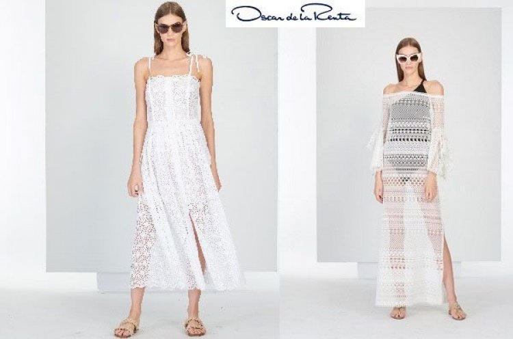 This new capsule collection of Oscar de la Renta is inspired by Mykonos