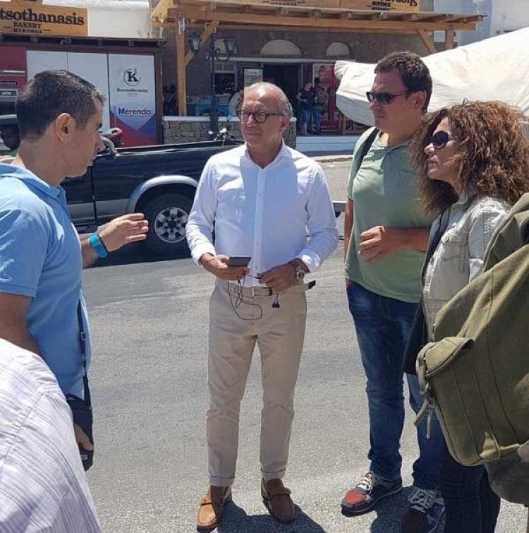 Σημαντικές παρεμβάσεις της Περιφέρειας στο οδικό δίκτυο της Μυκόνου