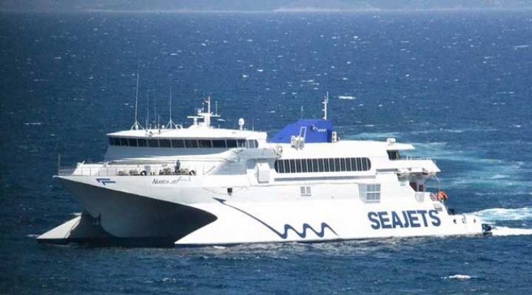 Απαγόρευση απόπλου Ε/Γ-Ο/Γ πλοίου "NAXOS JET” στη Νάξο