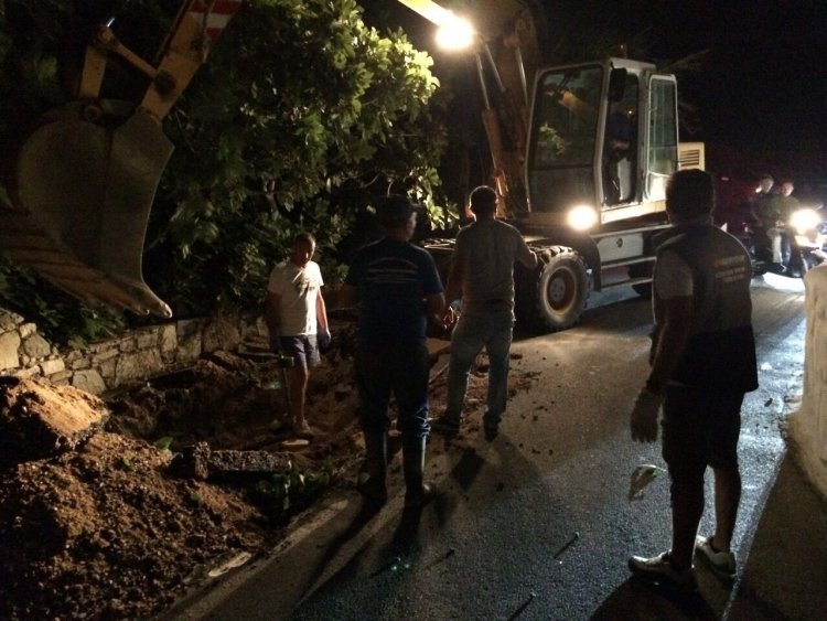 Φρεάτια και κακοτεχνίες συνθέτουν την βλάβη του αποχετευτικού στον Ορνό