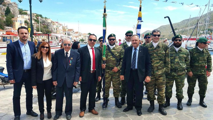 Στις εορταστικές εκδηλώσεις για την απελευθέρωση της Σύμης ο Αντιπεριφερειάρχης Γιάννης Φλεβάρης