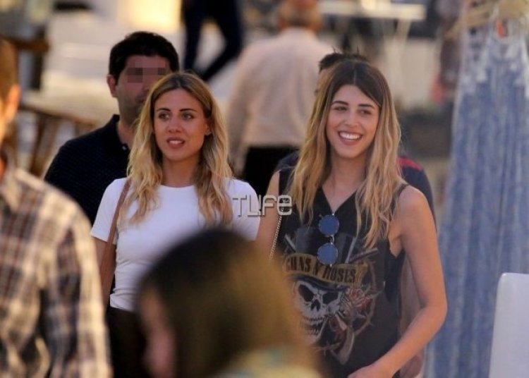 Στην Μύκονο απέδρασε η Demy με την αδερφή της!! Στην παρέα τους και ο Τέρι Ντούγκας