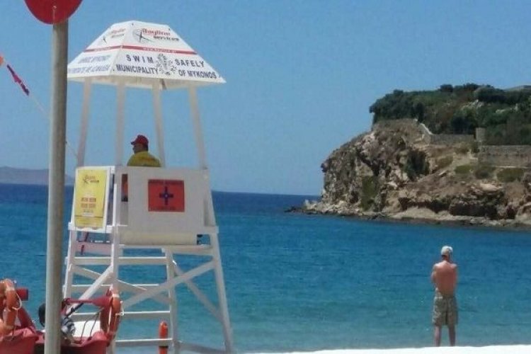 Ναυαγοσωστική κάλυψη με επαγγελματίες και τεχνικό εξοπλισμό σε 12 παραλίες της Μυκόνου (εικόνες)