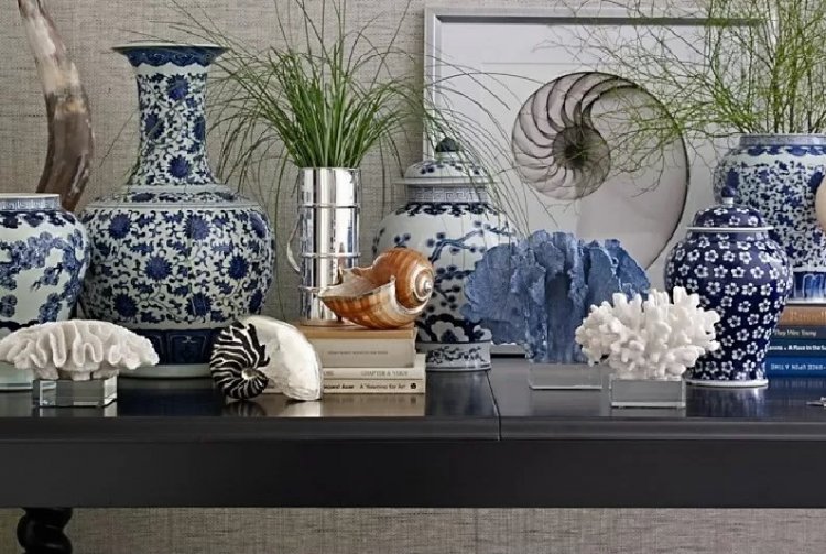 Κοράλλια, Αστερίες, Κοχύλια και Βότσαλα, δίνουν στο χώρο καλοκαιρινό αέρα!!