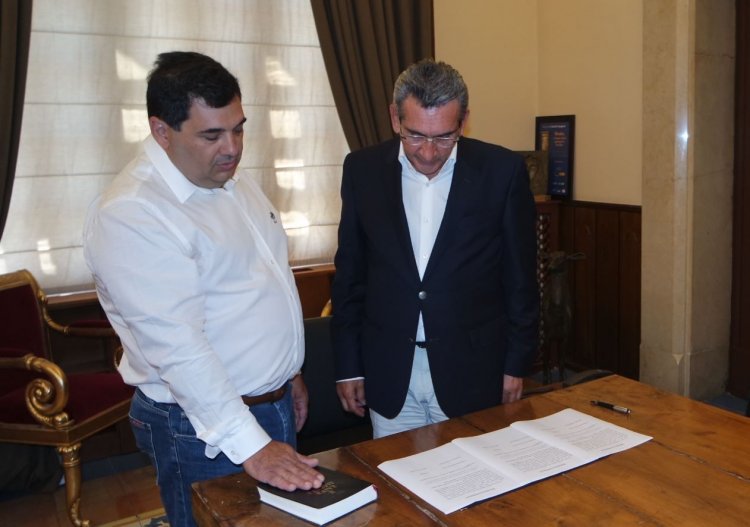 Ορκωμοσία νέου Περιφερειακού Συμβούλου στην Π.Ε Ρόδου της Περιφέρειας Νοτίου Αιγαίου