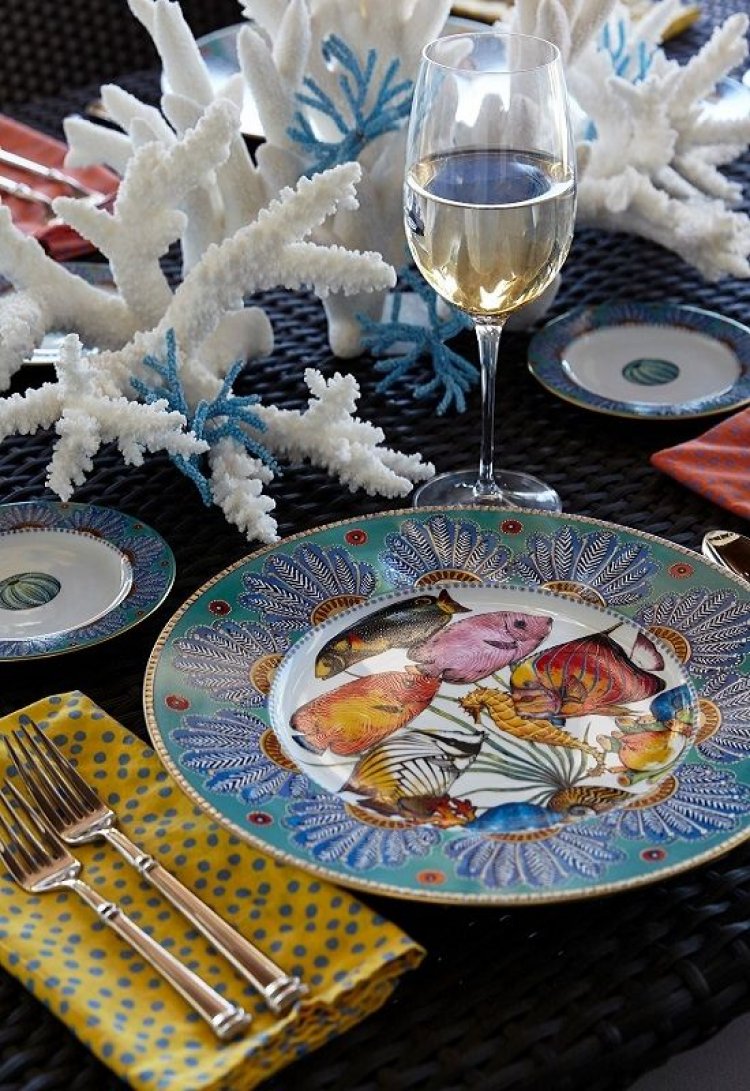 Stylish Table Decor, για καλοκαιρινό δείπνο!!