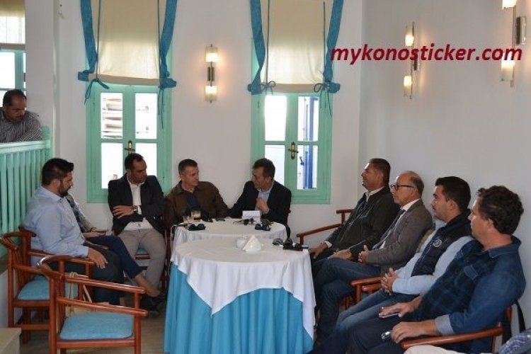 Παρουσία του Γιάννη Βρούτση η πρώτη επίσημη συνεδρίαση της ΔΗΜ.ΤO. ΝΔ Μυκόνου (videos)