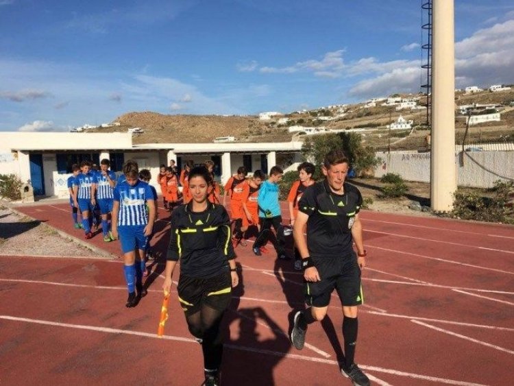 Σκορ και θέαμα η Κ14 του Α.Ο. Μυκόνου