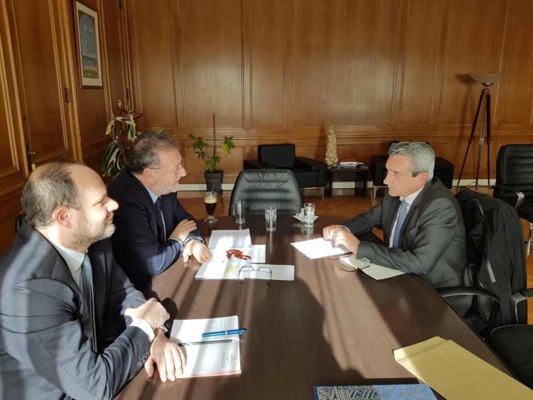 Επαφές του Περιφερειάρχη στο Υπουργείο Οικονομίας και Ανάπτυξης, στο πλαίσιο της εκστρατείας κάλυψης του χρηματοδοτικού κενού