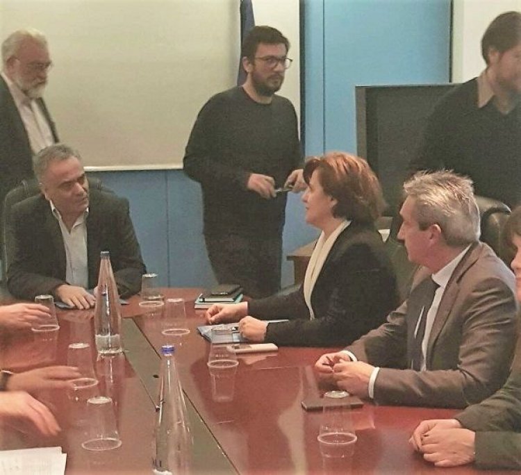 Καλλικράτης, νησιωτικότητα και υποστελέχωση των περιφερειών στη συνάντηση του ΥΠΕΣ Π. Σκουρλέτη  με την  ΕΝΠΕ