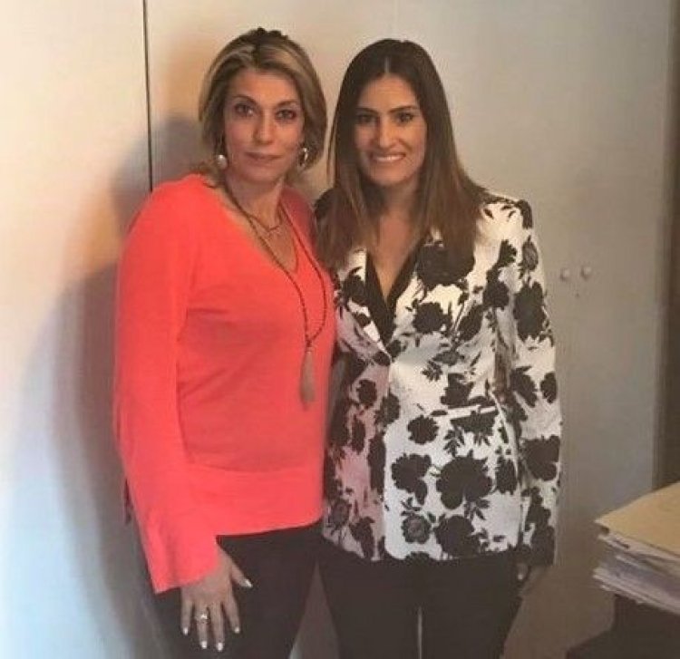 Συνάντηση Θεώνης Λειβαδάρου με την Υπεύθυνη του Τομέα Αθλητισμού της Ν.Δ Αννα Καραμανλή