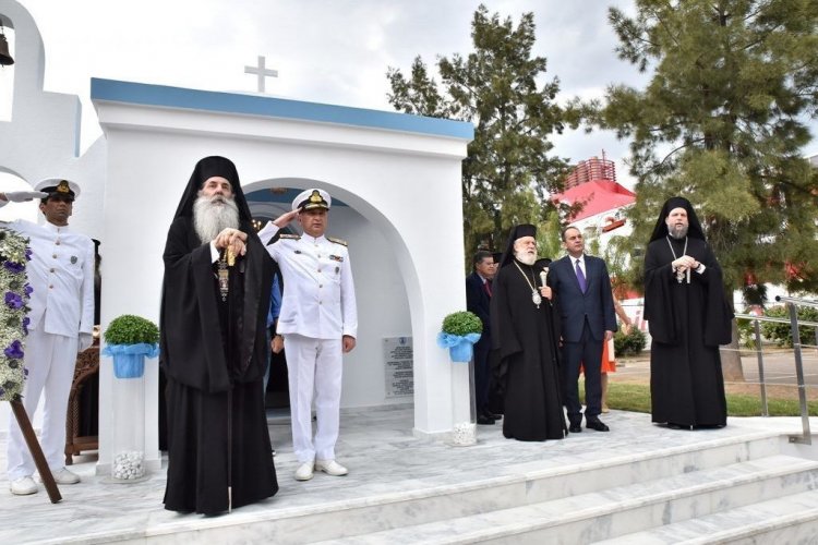 Ο Σεβασμιώτατος Δωρόθεος Β’ στην τελετή Θυρανοιξίων του Ι. Παρεκκλησίου Αγίου Νικολάου Λιμενικού Σώματος – Ελληνικής Ακτοφυλακής