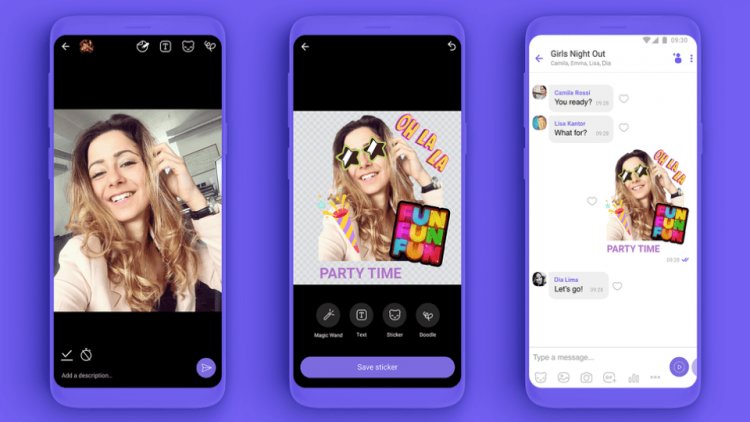 Η Rakuten Viber παρουσιάζει το Νέο χαρακτηριστικό Create a Sticker!! Φτιάξετε τα δικά σας Αυτοκόλλητα!!