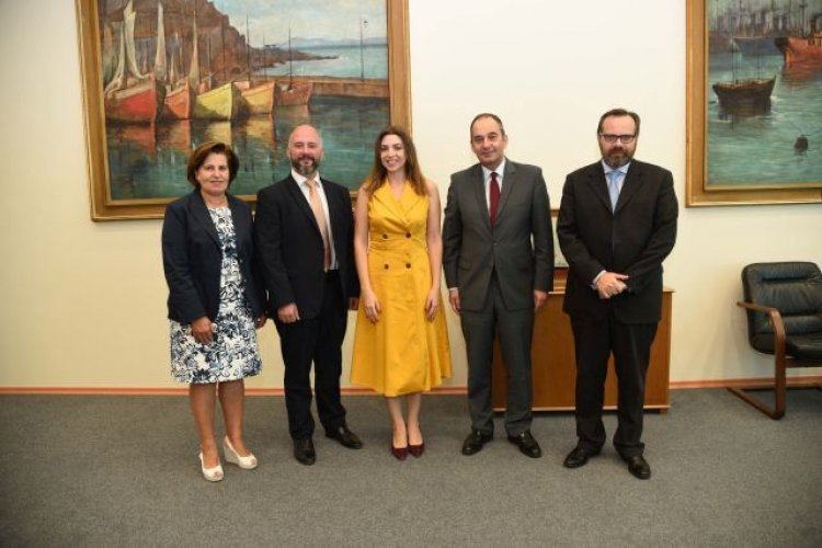 Συνάντηση ΥΝΑΝΠ Γιάννη Πλακιωτάκη με εκπροσώπους της Διεθνούς Ένωσης Εταιριών Κρουαζιέρας (CLIA)