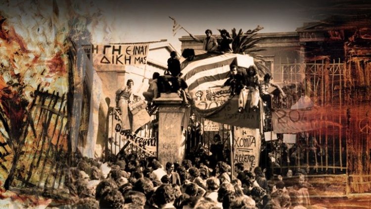 Πολυτεχνείο: 84 Μαρτυρίες-Συνεντεύξεις της εξέγερσης σε ένα βιβλίο!! ...Μπαίνει το τανκ στην Αθηνάς.... έτριζαν οι ερπύστριες.....